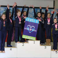 <p>The Darien YMCA Level 6 gymnasts captured first place in the team competition at the New England Invitational in Glastonbury.</p>