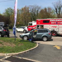 <p>&quot;The second car hit the first car, which was making a left into IHOP. Not sure who was in the wrong. 2nd car damaged on the opposite side, which you can&#x27;t see. Second car driver was injured,&quot; said Steven Menconi, who took the photos.</p>