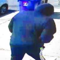 <p>One of the suspects in the Wednesday robbery of Soundview Deli and Grocery in Norwalk on Wednesday.</p>