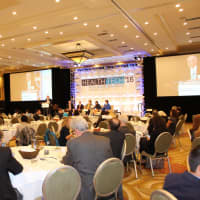 <p>Dozens packed the DoubleTree Hilton Hotel for Health Tech &#x27;16.</p>