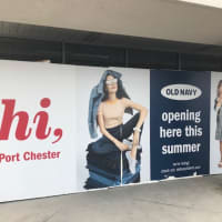 <p>A front display window at a new Old Navy store set to open this week at Kohl&#x27;s Shopping Center off of Boston Post Road (Route 1) near I-287 and I-95 in Port Chester.</p>