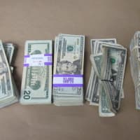 <p>A look at the cash seized.</p>
