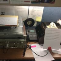 <p>The set up for Radio Ramsey.</p>