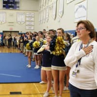 <p>Nobody took a knee while the Pelham High School band played the National Anthem.</p>