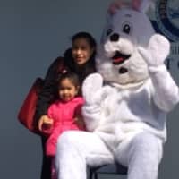 <p>Families took photos with the Easter Bunny at Lyon Park on March 12.</p>