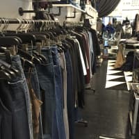 <p>Jeans on display at I Am More Scarsdale.</p>