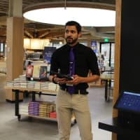 <p>Justin is one of several experts who will help customers utilized some of the new technology improvements at the Eastchester Barnes &amp; Noble.</p>
