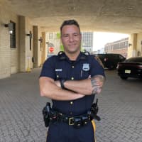 <p>Hackensack Police Officer Sergio Raneli employed quick-thinking and a recent medical certification to save a bleeding man&#x27;s life.</p>