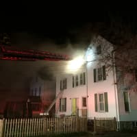 <p>Norwalk fire officials said the Cove Avenue fire was very labor intensive to fight.</p>