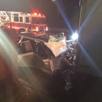 <p>The Danbury Fire Department responded to the crash, which occurred Tuesday morning on I-84 near Exit 8.</p>