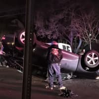 <p>No serious injuries resulted, although the SUV driver was hospitalized as a precaution, responders said.</p>