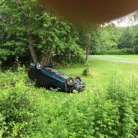 <p>A look at the crash on Pleasant RIdge Road in Poughquag.</p>