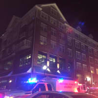 <p>Bergen County HazMat Unit joined the Hackensack and Teaneck fire departments in finding the source of an unknown odor in a Hackensack apartment building Thursday.</p>