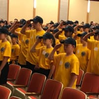 <p>About 110 children graduated from the Pascack Valley Junior Police Academy.</p>