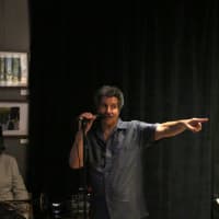 <p>Mark Morganelli, founder of The Jazz Forum in Tarrytown, at the grand opening.</p>