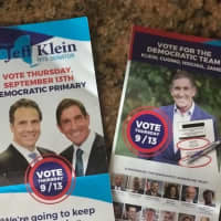 <p>Defeated state Sen. Jeff Klein was endorsed by Gov. Andrew Cuomo. &quot;We&#x27;re going to keep this state moving forward, and Jeff Klein is going to be a leader who is going to make that possible,&quot; Cuomo said in the campaign flyer.</p>