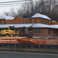 <p>What&#x27;s going up on Newtown Road in Danbury? That&#x27;s a new Texas Roadhouse restaurant.</p>