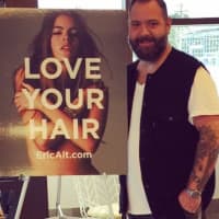 <p>Eric Altomare encourages his clients to love their hair.</p>