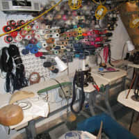 <p>80% of the hats sold at Soléne are made on site.</p>