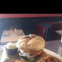 <p>Burgers reign supreme at Frankie&#x27;s Waffles &amp; Burgers in Mahopac.</p>