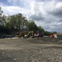 <p>A Popeyes is under construction on Newtown Road in Danbury, on the same site as a new Texas Roadhouse, an AFC Urgent Care and Aspen Dental.</p>