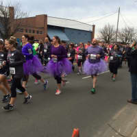 <p>Some runners donned flamingo hats and brightly colored tutus to honor the playful spirits of those killed in the Sandy Hook School tragedy.</p>