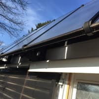 <p>The solar panels heat the room and stored water for &quot;operation melting driveway&quot; and more.</p>