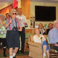 <p>Waveny LifeCare Center in New Canaan. The “Inn-Notes” singing group took their standing-room-only audience on an all-American musical adventure at The Inn’s “From Sea to Shining Sea” Musical Revue.</p>