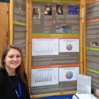 <p>Sara Mongno of Yorktown, a former Teatown Environmental Science Academy student, won third place for environmental science at the Westchester Science and Engineering Fair.</p>