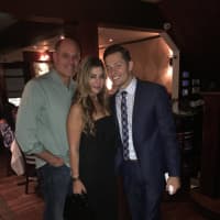 <p>Gjevukaj with Tenafly &quot;Real Housewife&quot; Siggy Flicker and her husband.</p>