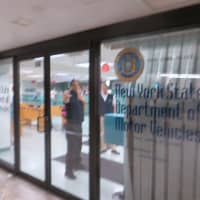 <p>There was no line, and absolutely no wait for anyone who showed up at Peekskill&#x27;s Department of Motor Vehicles office before 4 p.m. on Tuesday. A reporter was told he could not take happy photos inside. A guard gestures against photos even outside. </p>