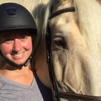<p>Tara Korde of The Simple Equine with her horse, Tully.</p>