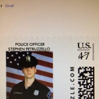 <p>The Stephen Petruzzello stamp.</p>