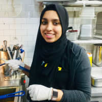 <p>Ayesha Yousuf, 20, sees her hunger as a test of her faith in God. She will fast for 30 days of Ramadan all while working at her family&#x27;s Route 17 restaurant Phat Platters in Paramus.</p>