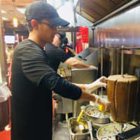 <p>&quot;The smell is so good,&quot; said Mohammed Shah, who works at Juicy Platters in Fair Lawn. &quot;I was a customer and then I started working here because I liked the food so much.&quot;</p>