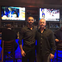 <p>Joey and Anthony DeMiglio of Section 201 Sports Bar and Grill in New Milford.</p>