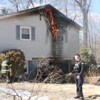 <p>A generator is believed to have started a fire on the outside of a home.</p>