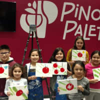 <p>A Pinot&#x27;s Palette event organized by Stamford resident Grace Targonsk.</p>