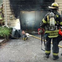 <p>Putnam Valley firefighters were able to save a home on Oscawana Lake Road.</p>