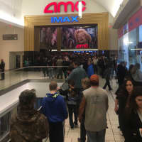 <p>Outside of AMC Garden State 16 on the night of the &quot;Star Wars&quot; premiere.</p>