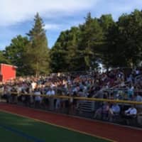 <p>It&#x27;s packed and then some at the Stratford High graduation.</p>