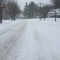 <p>Bedford was hit hard by the snowstorm.</p>