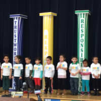 <p>Melody Bioletti&#x27;s preschool class sings for the audience at a presentation introducing a bill to expand preschool in New Jersey Tuesday in Clifton.</p>