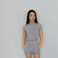 <p>These shorts and top are part of Cetta&#x27;s line.</p>
