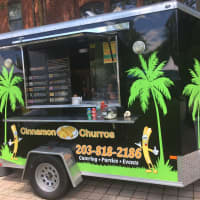 <p>The Cinnamon Churros food truck in Danbury.</p>