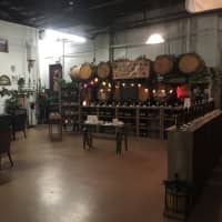<p>Inside &quot;Make Wine With Us&quot; in Wallington.</p>