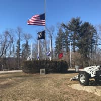 <p>Flags were flown at half-staff on Monday throughout Rockland County including at Gary Onderdonk Veterans Memorial Cemetery on the Rockland Community College campus in Suffern.</p>