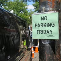 <p>The Dobbs Ferry Police Department limited public parking on Friday as crews from &quot;The Affair&quot; filmed on Main Street.</p>