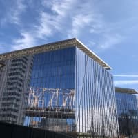 <p>One of the new Cornell Tech buildings, which Cornell University opened earlier last fall on Roosevelt Island in New York City. Its main campus is in Ithaca. Cornell was ranked14th globally and 11th in the nation in the latest annual CWUR report.</p>
