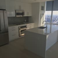 <p>The kitchen in a penthouse on the 47th floor of &quot;The Modern.&quot;</p>